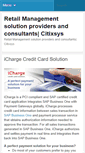 Mobile Screenshot of citixsys.com